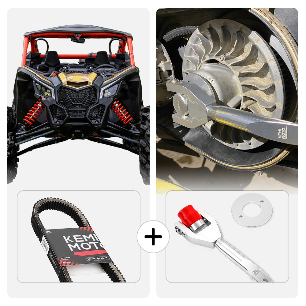 Can-Am Maverick X3/X3 MAX Drive Belt & Belt Changing Tool Kit by