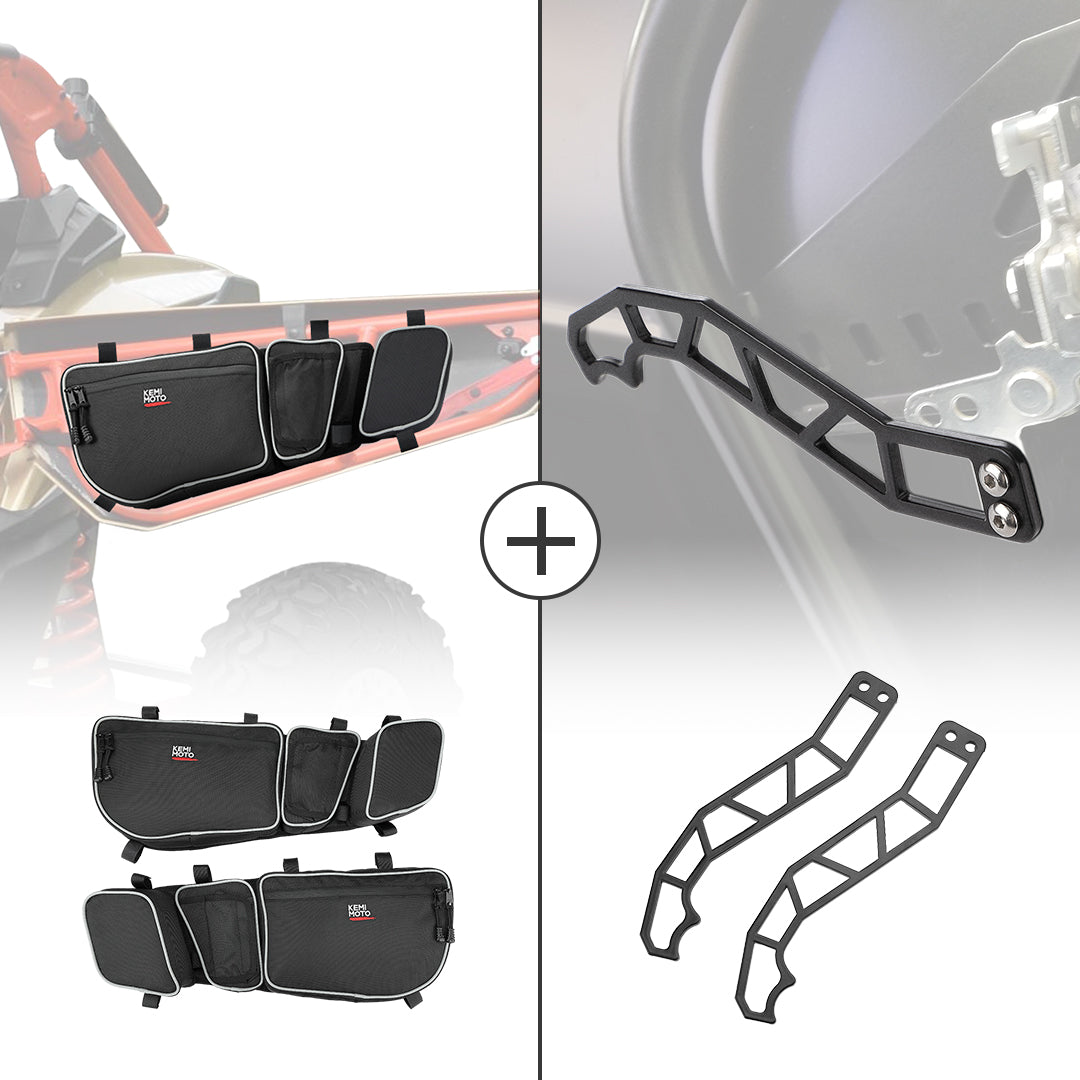 Can-Am Maverick X3/ Maverick X3 Max Front Door Bags & Door Handle