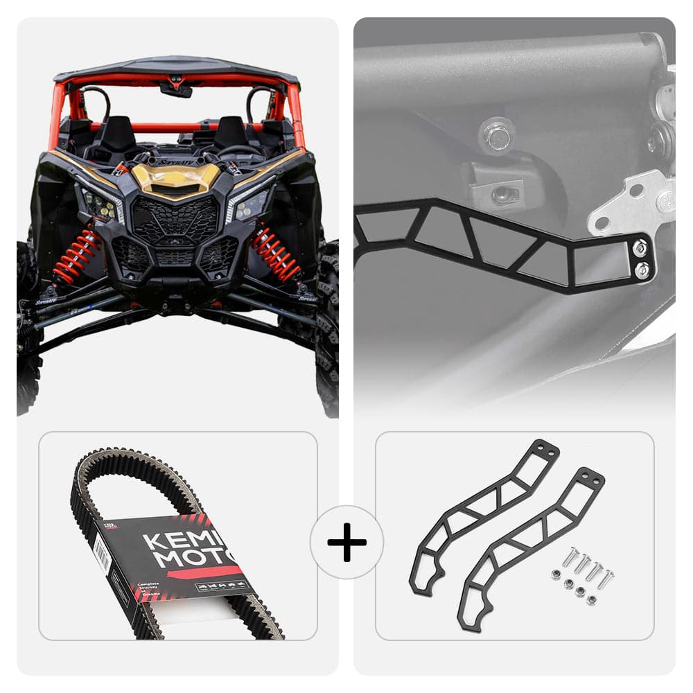 カム機構ハンドブック Can-Am Maverick X3/ Maverick X3 Max Heavy Duty Belts & Door Handle