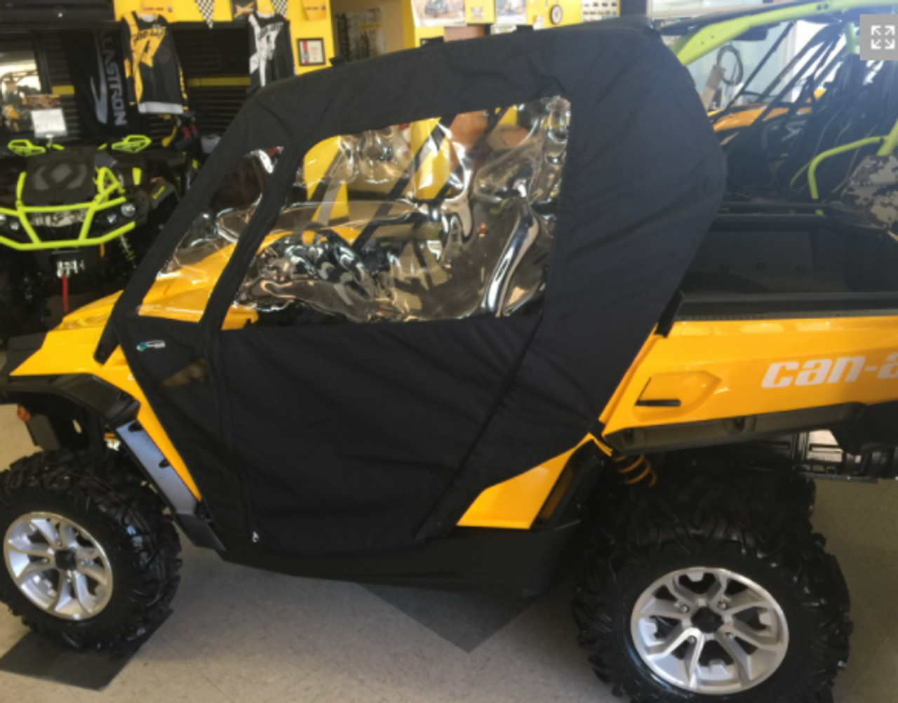 Can-Am Commander Side Enclosures by Greene Mountain Outdoors