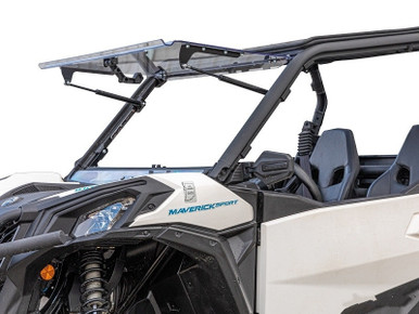 Can-Am Maverick Trail Scratch Resistant Flip Windshield By SuperATV