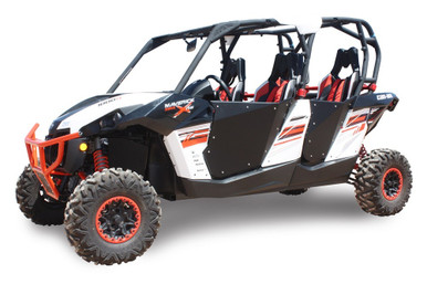 Can-Am Maverick 4 Seat Door Kit Black by DragonFire