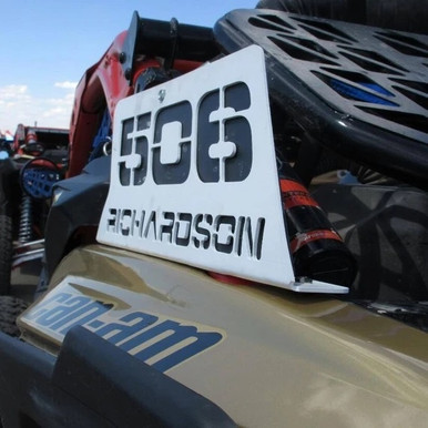 Can-Am Max Racing Number Plate by AFX Motorsports