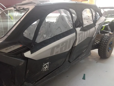 Can Am Maverick X3 Max 4 Door Enclosure (upper doors only) by