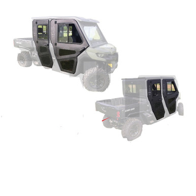 Can Am Defender Max Steel Doors by Armor Tech - UC865,UC865X