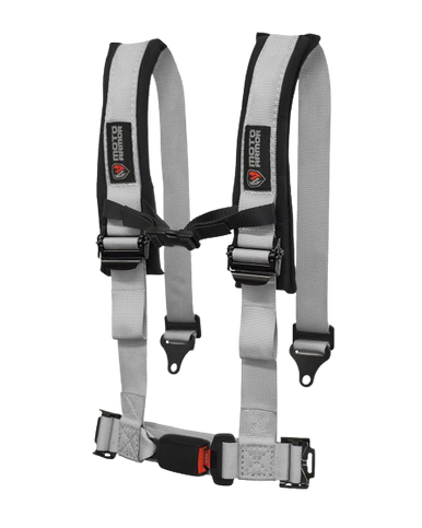 Can-Am Four Point Harness Gray by Moto Armor - MA-HRN-OEM-GRY-ECO