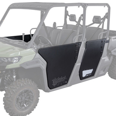 Can-Am Defender Max Aluminum Half Doors by Kemimoto B0102-03905-BK