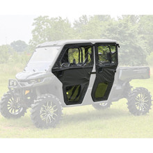 Enhance Your Can-Am Defender with Seizmik's Zippered Soft Upper Doors!
