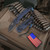 Benchmade Partial Immunity OTS Crater Blue - 1.95in Black Wharncliffe Plain Benchmade Partial Immunity OTS Crater Blue - 1.95in Black Wharncliffe Plain