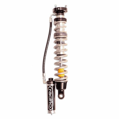 2021+ Ford Bronco - Radflo Suspension OE Replacement 2.5" Diameter Rear Coil Overs with Remote Reservoirs and Adjusters 2021+ Ford Bronco - Radflo Suspension OE Replacement 2.5" Diameter Rear Coil Overs with Remote Reservoirs and Adjusters