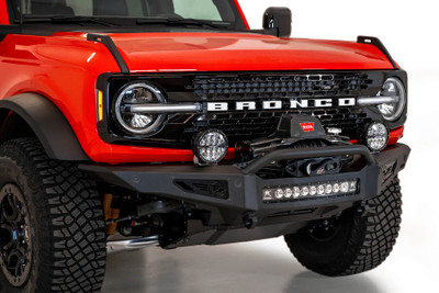 Addictive Desert Designs 21-23 Ford Bronco Rock Fighter Winch Front Bumper - F230181060103 Addictive Desert Designs 21-23 Ford Bronco Rock Fighter Winch Front Bumper - F230181060103