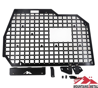 Rear Cargo MOLLE for 4 Door Bronco WITH CUTOUT Rear Cargo MOLLE for 4 Door Bronco WITH CUTOUT