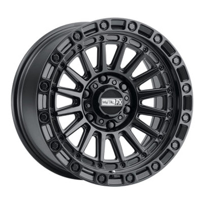 MetalFx Rogue Satin Black Wheels MetalFx Rogue Satin Black Wheels
