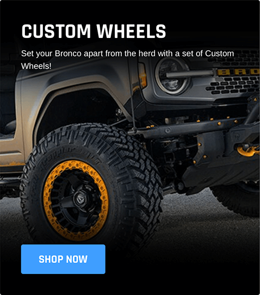 Ford Bronco Custom Wheels