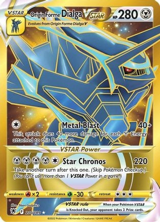 Origin Forme Dialga VSTAR - 210/189 (Secret) (Holofoil) (#210/189)