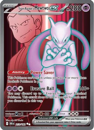 Team Rocket's Mewtwo ex - 213/182 (Holofoil) (#213/182)