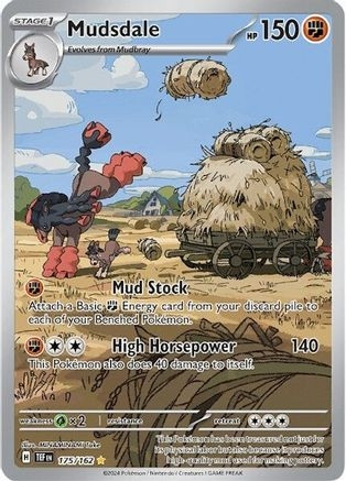 Mudsdale - 175/162 (PTCG-TEF) (Holofoil) (#175/162)