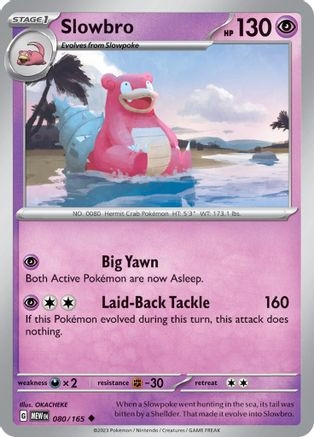 Slowbro (PTCG-MEW) (#080/165)