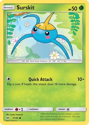 Surskit (PTCG-SM01) (#7/149)