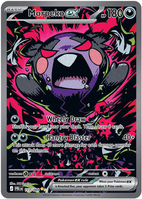 Morpeko ex - 117/084 (POKE24688) (Holofoil) (#117/084)