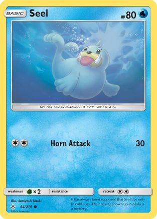Seel (PTCG-SM10) (#44/214)