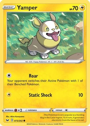 Yamper (073) (PTCG-SWSH01) (#073/202)
