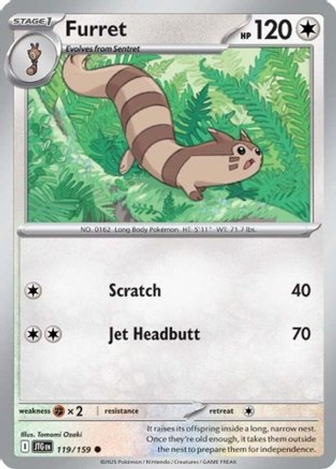 Furret - 119/159 (POKE24073) (Reverse Holofoil) (#119/159)