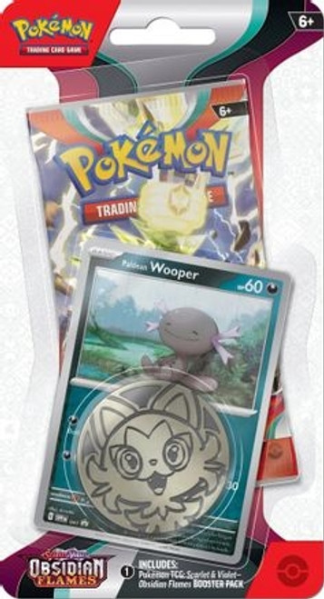 Obsidian Flames Single Pack Blister [Paldean Wooper] (PTCG-OBF) (#512047)
