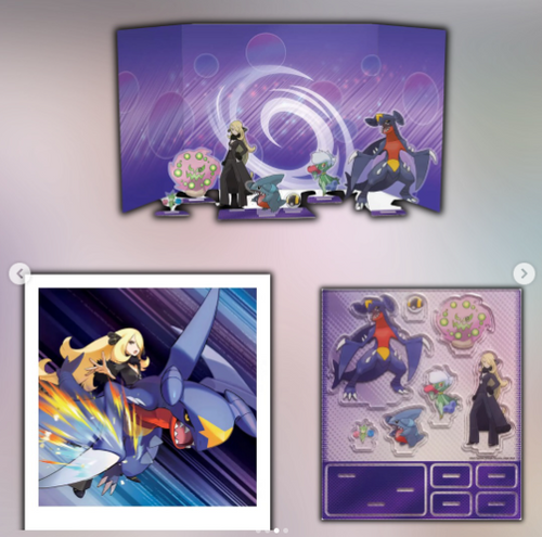 Acrílico Cynthia + Back + Sticker