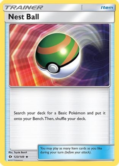 Nest Ball (PTCG-SM01) (Reverse Holofoil) (#123/149)