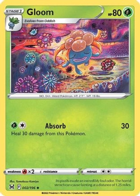 Gloom (PTCG-SWSH11) (#002/196)