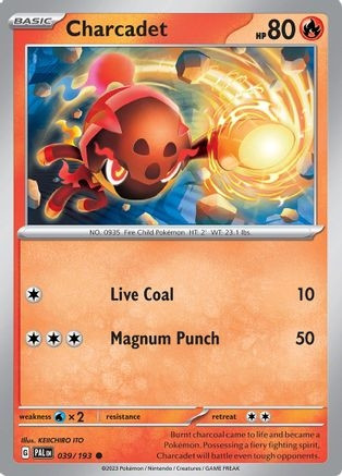 Charcadet - 039/193 (PTCG-PAL) (#039/193)