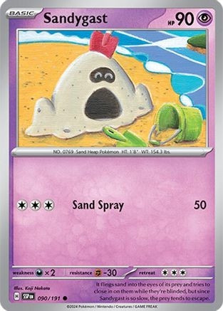 Sandygast (SV08) (Reverse Holofoil) (#090/191)