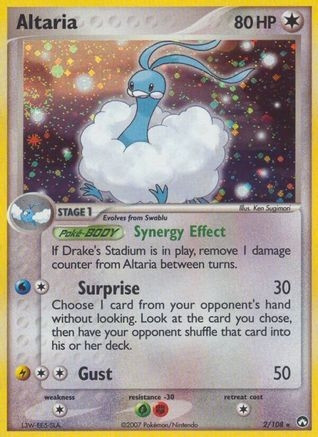 Altaria (PTCG-PK) (Reverse Holofoil) (#2/108)