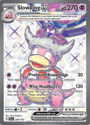 Slowking ex - 238/193 (PTCG-PAL) (Holofoil) (#238/193)