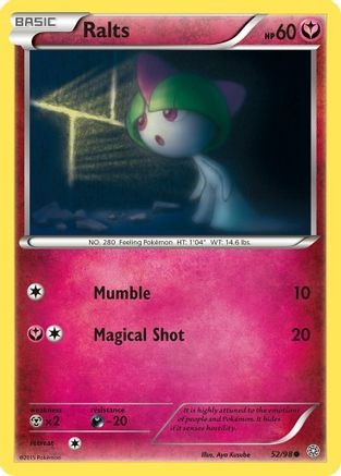 Ralts (PTCG-AOR) (Reverse Holofoil) (#52/98)