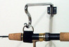 Secures your ice fishing rod