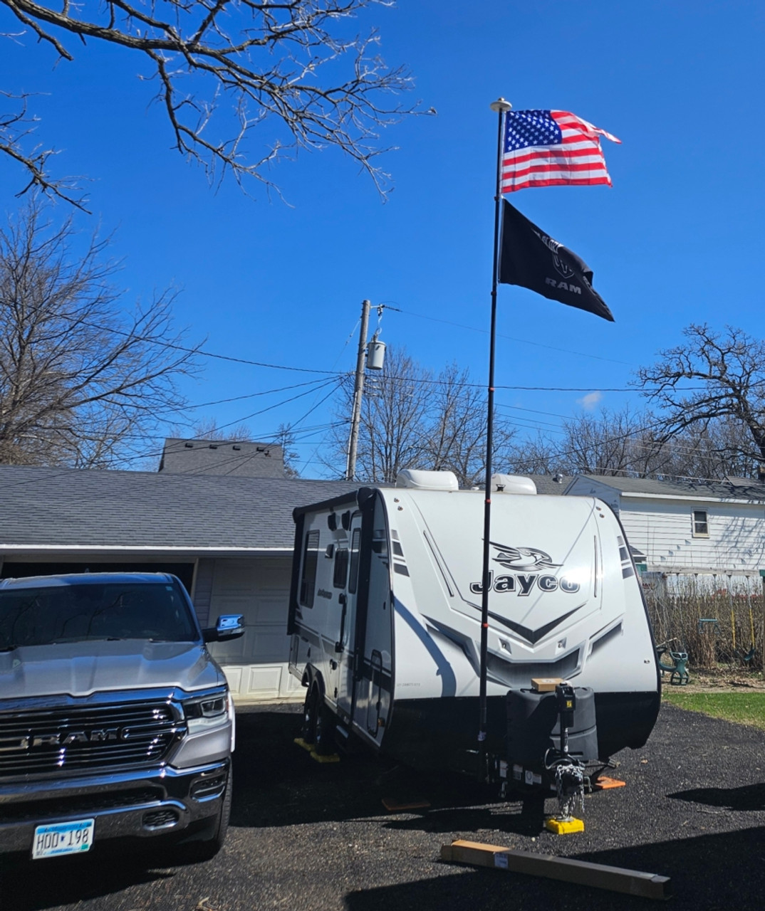 Flag pole mounts Flag pole mounts