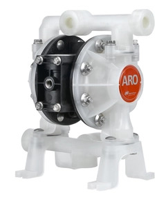 PD05P-ARS-PCC-B ARO® 1/2" Polypropylene Non-Metallic Compact Series Air Operated Double Diaphragm Pump
