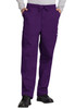 Cherokee Fly Front Cargo Pants In Eggplant