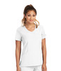 Skechers Scrubs Reliance 3 Pocket Mock Wrap Top Women's Scrubs In White