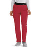 Skechers Scrubs Vitality 3 Pocket Logo Waist Pants Women's Scrubs In Red