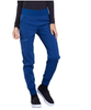 Women's Elastic Waistband Tapered Jogger Scrub Pant In Royal