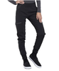 Women's Elastic Waistband Tapered Jogger Scrub Pant In Black