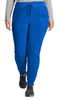 EDS Essentials by Dickies Women's Mid Rise Jogger Scrub Pant In Royal