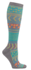 LXSUPPORT Cherokee Compression Socks In Tranquil