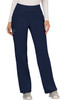 Revolution by Cherokee Workwear Women's Elastic Waistband Cargo Pull-On Scrub Pant In Navy