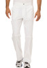 Revolution by Cherokee Workwear Men's Zip Fly Cargo Scrub Pant In White