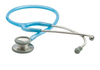 ADC® Adscope® Adult Stainless Steel Stethoscope In Metallic Ceil Blue