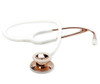 ADC® Adscope® Adult Stainless Steel Stethoscope In Rose Gold White